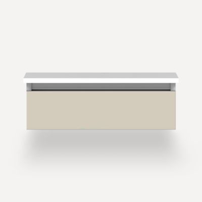 Robern VM24H1D21P16N 24" x 7-1/2" x 21", Matte Sand, Plumbing Drawer
