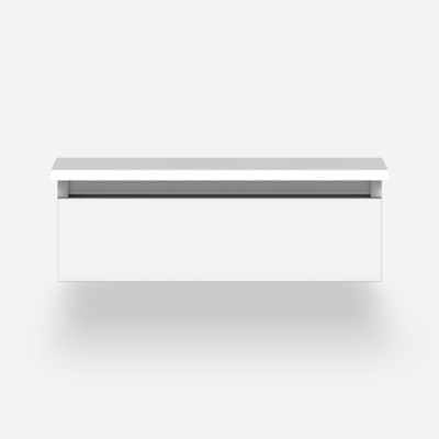 Robern VM24H1D21P21N 24" x 7-1/2" x 21", White, Plumbing Drawer