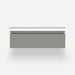 Robern VM24H1D21T27S 24" x 7-1/2" x 21", Matte Gray, Tip Out Drawer, Selectable Night Light, 2700K/4000K Temperature (Warm/Co