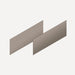 Robern VM2SKH1D21-12 Cartesian & Side Kit, 7-1/2" H x 21" D, Pair Side Kits, Satin Bronze