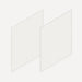 Robern VM2SKH3D21-19 Cartesian & Side Kit, 22-1/2" H x 21" D, Pair Side Kits, Satin White