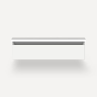 Robern VM30H1D21T21S 30" x 7-1/2" x 21", White, Tip Out Drawer, Selectable Night Light, 2700K/4000K Temperature (Warm/Cool Li