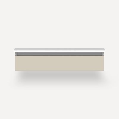 Robern VM36H1D21P16N 36" x 7-1/2" x 21", Matte Sand, Plumbing Drawer