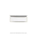 Robern VP24H1D21F26S77 Modular Vanity, 24" x 7-1/2" x 21", Matte White, Polished Nickel Frame, Full Drawer, Selectable Night 