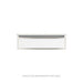 Robern VP30H1D21R19S77 Modular Vanity, 30" x 7-1/2" x 21", Satin White, Polished Nickel Frame, False Front Drawer, Selectable
