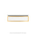 Robern VP30H1D21R26N82 Modular Vanity, 30" x 7-1/2" x 21", Matte White, Matte Gold Frame, False Front Drawer