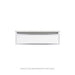 Robern VP30H1D21R28N76 Modular Vanity, 30" x 7-1/2" x 21", Matte Black, Chrome Frame, False Front Drawer