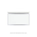 Robern VP30H2D21F28S76 Modular Vanity, 30" x 15" x 21", Matte Black, Chrome Frame, Full Drawer, Selectable Night Light, 2700K