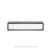 Robern VP36H1D21R27N83 Modular Vanity, 36" x 7-1/2" x 21", Matte Gray, Matte Black Frame, False Front Drawer