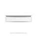 Robern VP36H1D21T21S76 Modular Vanity, 36" x 7-1/2" x 21", White, Chrome Frame, Tip Out Drawer, Selectable Night Light, 2700K