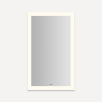 Robern YM2440RPFPD3K Vitality Lighted Mirror, 24" x 40" x 1-3/4", Perimeter Light Pattern, Warm White (3000K), Dimmable, Defo