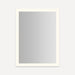 Robern YM3040RPFPD3K Vitality Lighted Mirror, 30" x 40" x 1-3/4", Perimeter Light Pattern, Warm White (3000K), Dimmable, Defo