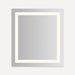 Robern YM3640RIFPD3 Vitality Lighted Mirror, 36" x 40" x 1-3/4", Inset Light Pattern, Warm White (3000K), Dimmable, Defogger