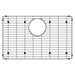 BLANCO 237527 Stainless Steel Bottom Grid for Ikon 27" Sinks