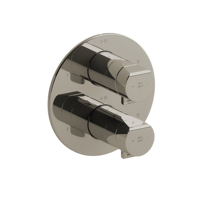 Riobel TPB46 Parabola 3/4" Therm & Pressure Balance Trim with 6 Functions