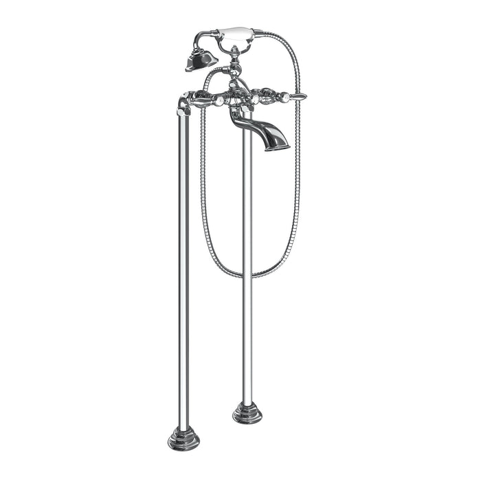 Moen Weymouth S22110 Two-Handle Tub Filler Includes Hand Shower