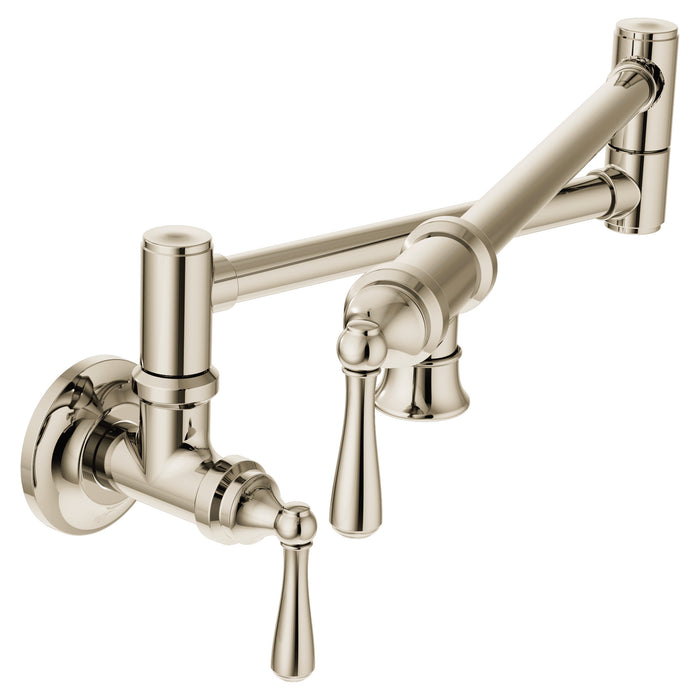 Moen Traditional Pot Filler S664 Two-Handle Kitchen Faucet