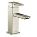 Moen S6701 90 Degree 1.0 GPM Deck Mounted Bathroom Faucet - Valve Included in Brushed Nickel