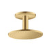 AXOR ShowerSolutions Showerhead 250 2-Jet Ceiling Connection, 1.75 GPM