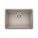 BLANCO 442540 Precis 25" ADA Single Bowl Kitchen Sink - Truffle