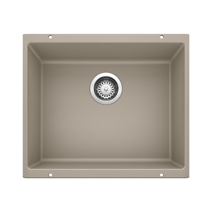 BLANCO 517677 Precis 21" Single Bowl Kitchen Sink - Truffle