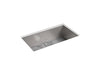 Sterling Ludington 32" undermount single-bowl sink with accessories - Stainless Steel
