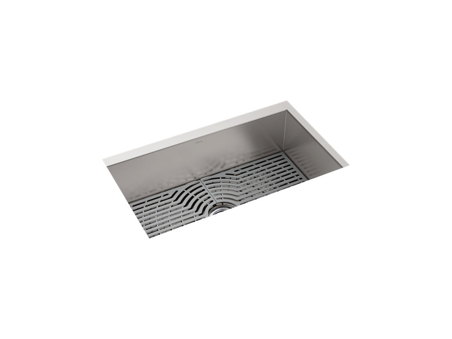 Sterling Ludington 32" undermount single-bowl sink with accessories - Stainless Steel