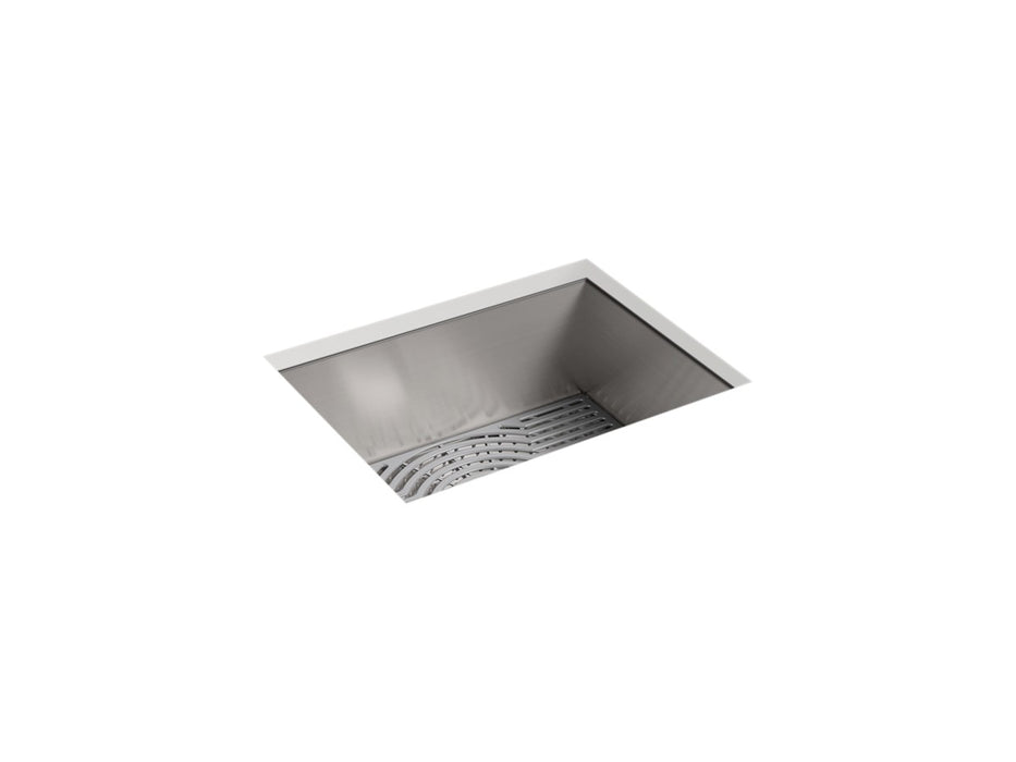 Sterling Ludington 24" undermount single-bowl kitchen sink with accessories - Stainless Steel