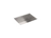 Sterling Ludington 24" undermount single-bowl kitchen sink with accessories - Stainless Steel