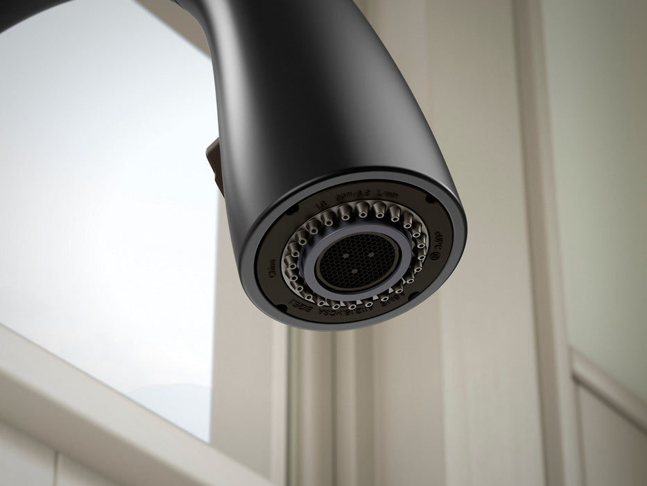 Sterling Medley Pull-down single-handle kitchen faucet - Matte Black