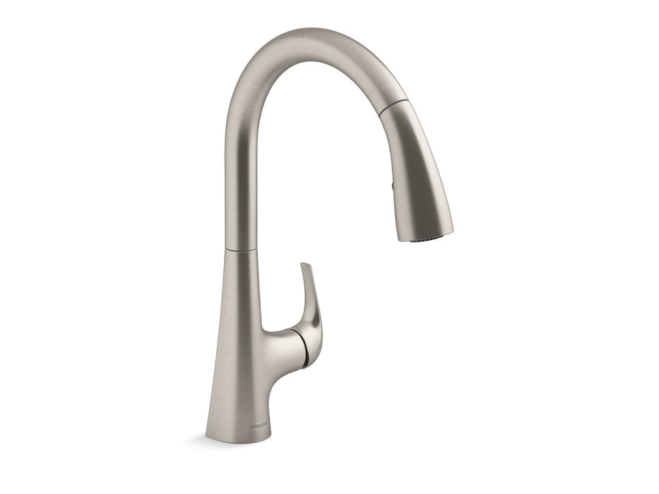Sterling Medley Pull-down single-handle kitchen faucet - Vibrant Stainless