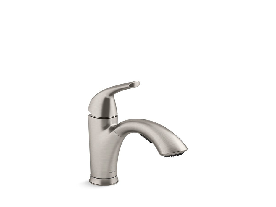 Sterling Medley Pull-out single-handle kitchen faucet - Vibrant Stainless