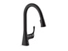 Sterling Valton Pull-down single-handle kitchen faucet - Matte Black