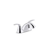 Sterling Valton Centerset bathroom sink faucet, 0.5 gpm - Polished Chrome