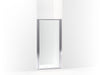 SterlingStandardpivotshowerdoor,64"Hx32-3/4"–34-1/4"W,with1/8"-thickRaintexturedglass - Silver