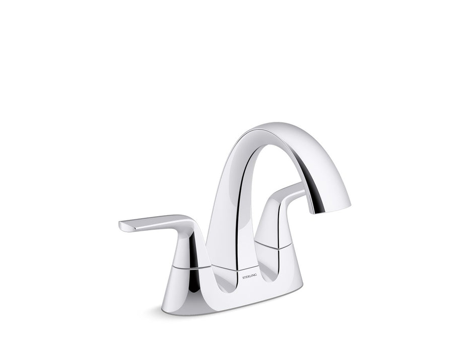 Sterling Medley Centerset bathroom sink faucet, 0.5 gpm - Polished Chrome