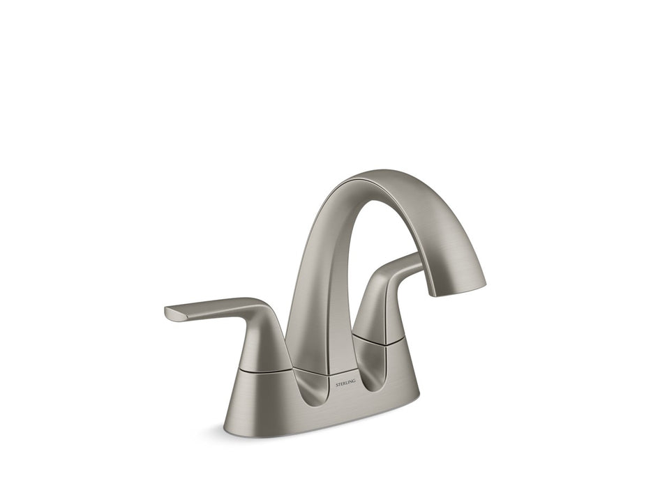 Sterling Medley Centerset bathroom sink faucet, 0.5 gpm - Vibrant Brushed Nickel