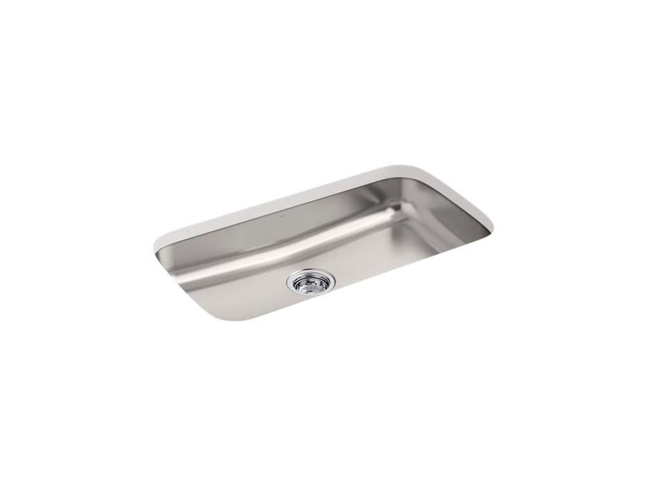 Sterling McAllister 32" undermount single-bowl kitchen sink - Stainless Steel
