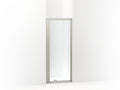 Nickel Frame Finish with Smooth/Clear Glass Texture