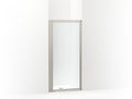 Nickel Frame Finish with Smooth/Clear Glass Texture