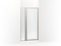 Nickel Frame Finish with Smooth/Clear Glass Texture