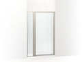 Nickel Frame Finish with Smooth/Clear Glass Texture