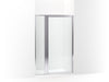 Sterling Attend 69" H pivot shower door with 1/8"-thick glass - Bright Silver