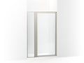 Nickel Frame Finish with Smooth/Clear Glass Texture