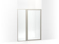 Nickel Frame Finish with Smooth/Clear Glass Texture