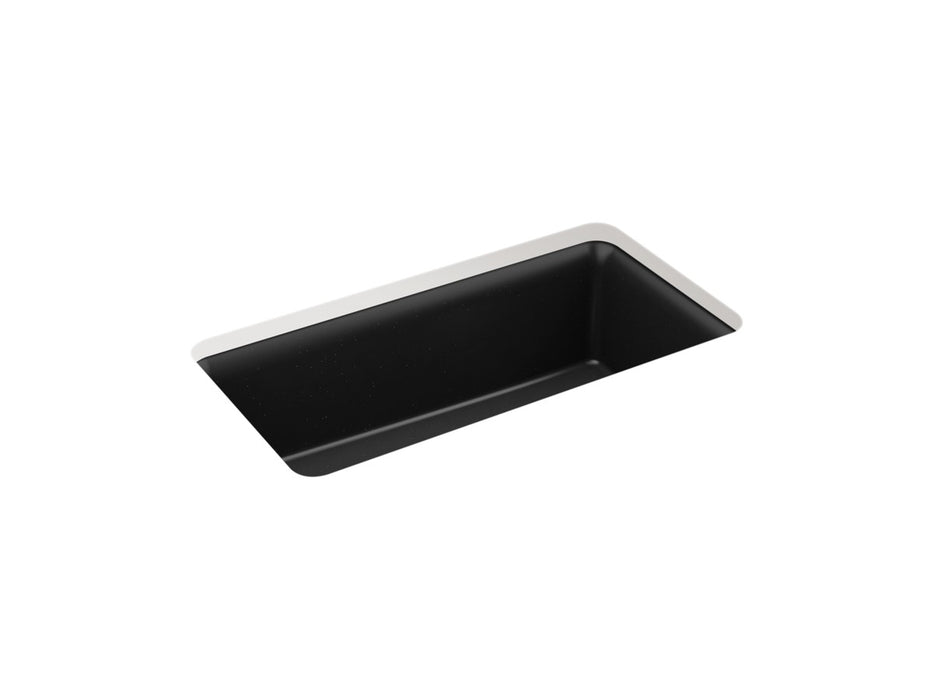 Sterling Gunnison 33-1/2" undermount single-bowl kitchen sink - Matte Black