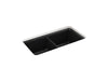 Sterling Gunnison 33-1/2" undermount double-bowl kitchen sink - Matte Black