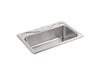 Sterling Southhaven 33" top-mount single-bowl kitchen sink - Stainless Steel
