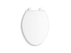 Sterling Sentra Quiet-Close elongated toilet seat - White