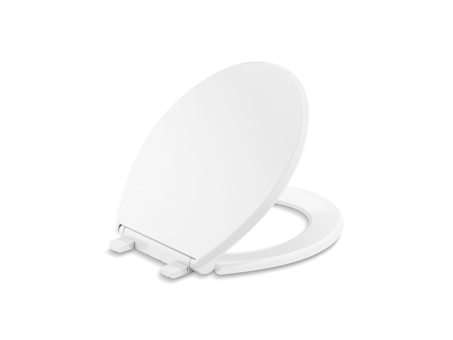 Sterling Sentra Quiet-Close round-front toilet seat - White